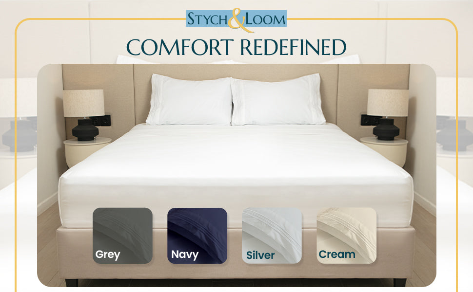 King Size Sheets Set - 4 Piece, Easy to Maintain Microfiber King Sheets with Pillow Cases for Men and Women, Fade and Wrinkle-Resistant Bedding Set